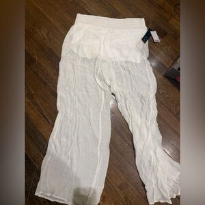 BCX women’s bathing suit cover pants -SIZE XL